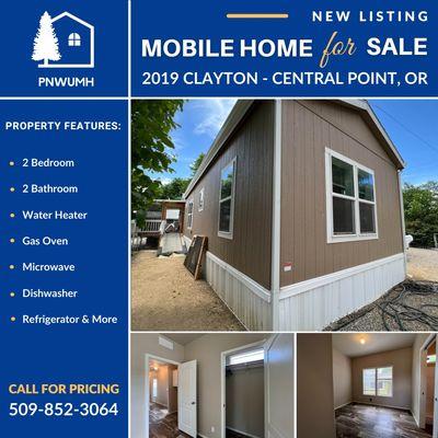 Discover Unparalleled Luxury! Don't miss the chance to call this 2019 Clayton single-wide home your own.   !