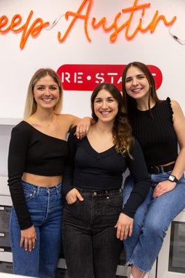 Owners Sydney, Shayda and Nika #sisterowned @ RESTART CBD _ www.restartcbd.com (visit us in store + we ship nationwide!)