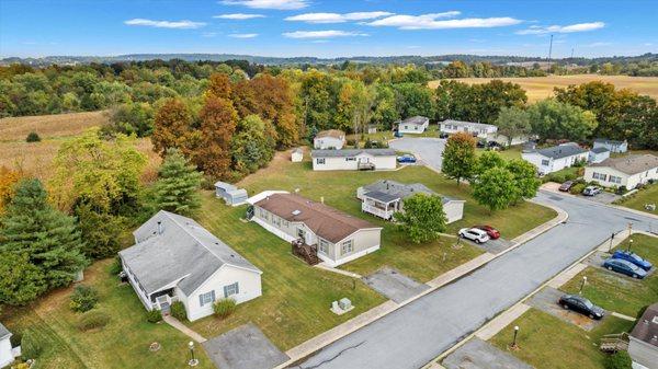 Spacious lots - surrounded by farm country