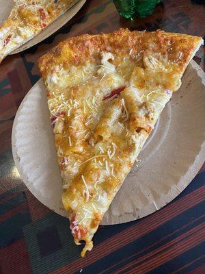 Pizza of the month-wicked chicken riggi pizza