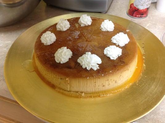 Cream Cheese Vanilla Flan