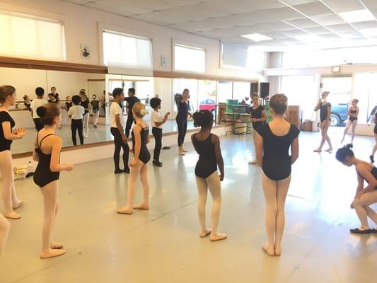 Children's Division
 Nutcracker Rehearsal