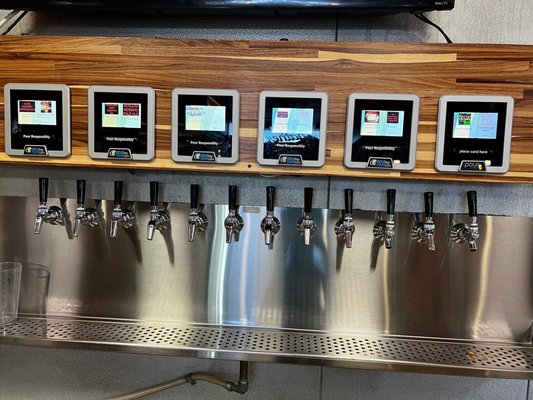 The beer dispensing system