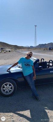 Beth with her "New" Mazda Miata!! She is loving it!