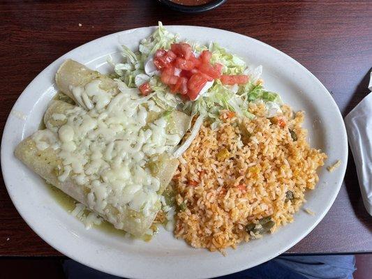 Enchiladas Verdes