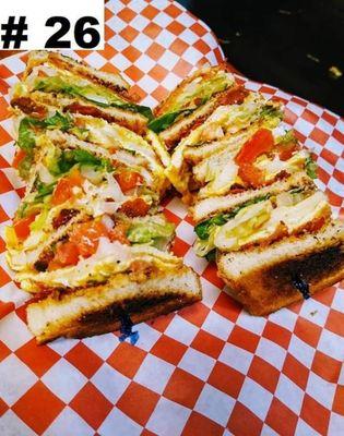 Deli club sandwich