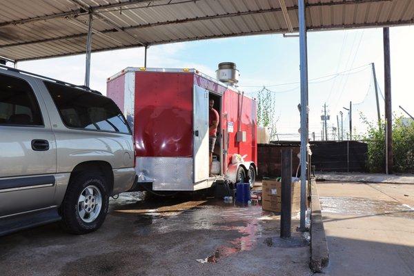 Food Truck Wash and Dump