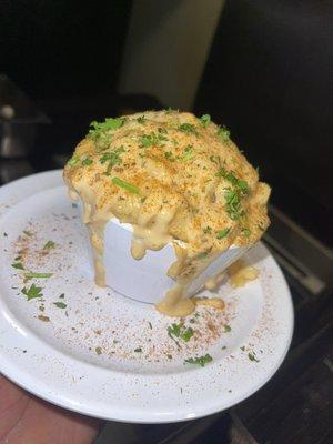 Crack and cheese aka Mac and cheese