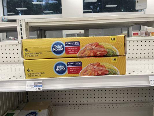 Surprise surprise, aluminum foil is out of stock