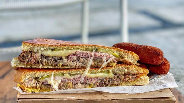 Cuban Sandwich / Croquetas