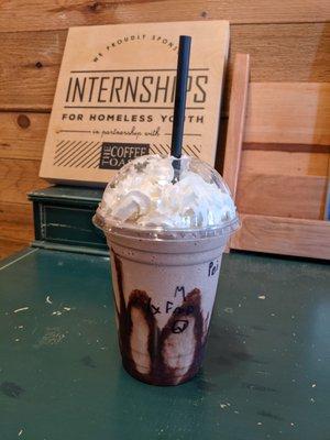 Mocha Frappuccino - yum!