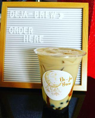 Milk Tea with Tapioca