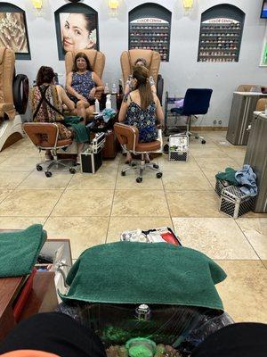 Pedicure chairs