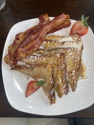 French Toast and Applewood Bacon!