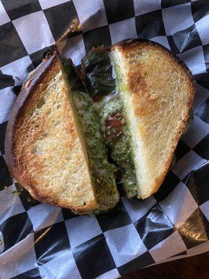 Grilled Cheese with Pesto