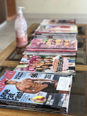 Magazines to read while you wait