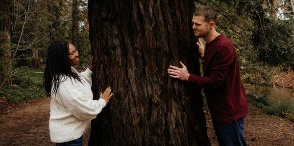 Engagement Session - Redwood Grove -  Davis, California