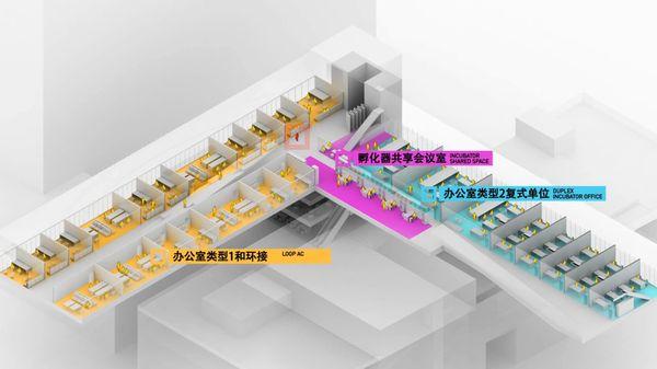 Conceptual axonometric animation.