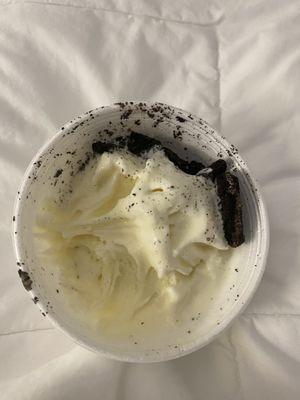 Coconut ice cream