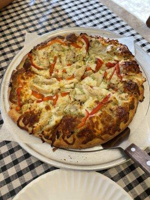 Small Pesto Chicken Specialty Pizza