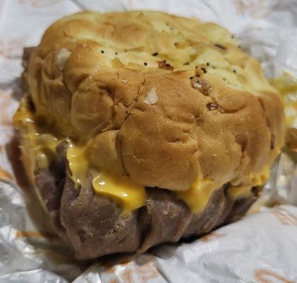 Double Beef 'N Cheddar - tastes better than it looks