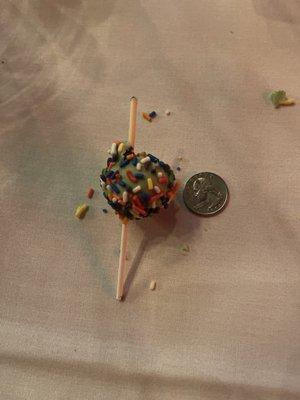 Bella Palermo Cake Pop $3.99