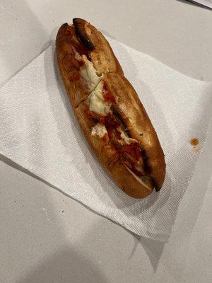 Meatball Parmigiana Hero