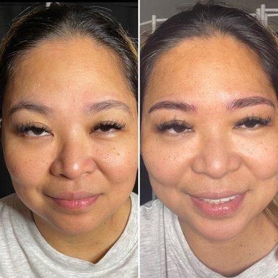 Combo ~ Microblading and Eyelash Extensions