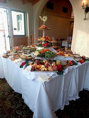 Charcuterie table