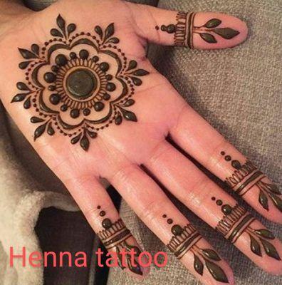 Henna tattoo