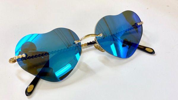 Custom cut lenses for Swarovski Tiffany frames.