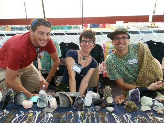 Vendor at The Jacksonville Gem and Mineral Show