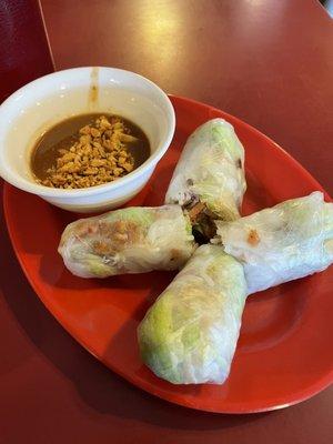 2. Pork Spring Rolls