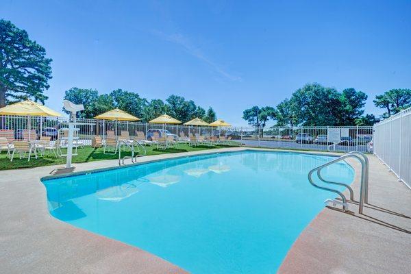 Beautiful outdoor pool open Memorial Day to Labor Day.