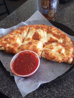 Ham, pineapple, and cheese calzone!