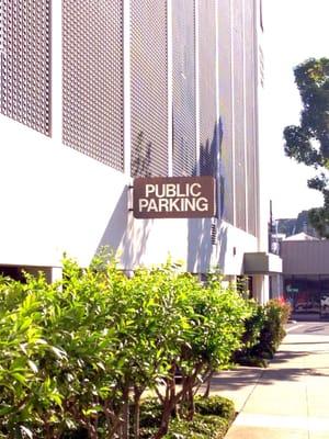 Parking garage between Broadway and Webster. Going to Primary Pediatric? Park on 3 & take elevator right up to 12!