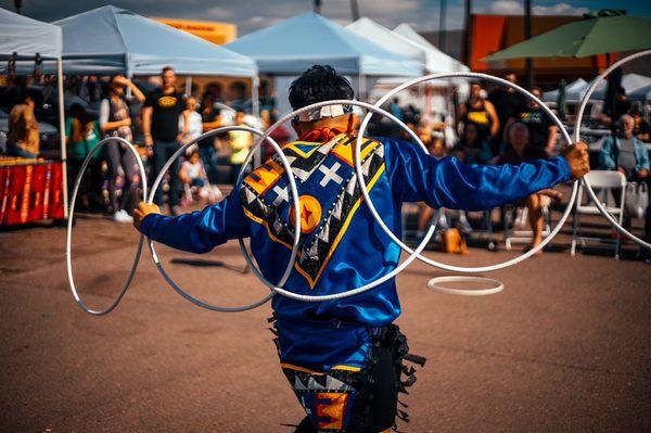 Hoop Dancer Jorge Gonzales