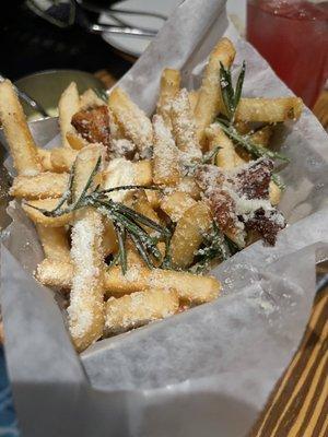 Garlic Parmesan fries