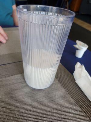 Bottomless glass of milk... yes please.