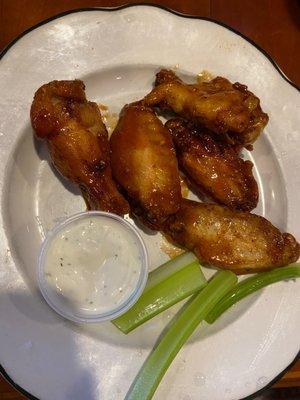 Spicy teriyaki wings