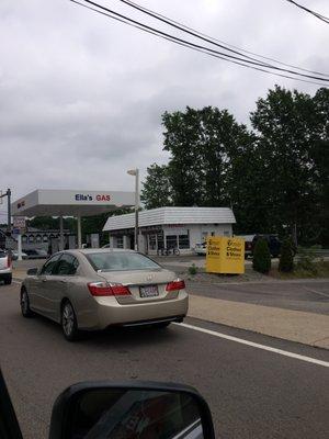 Ella's Gas -- 22 Bridge St, Dedham          Station