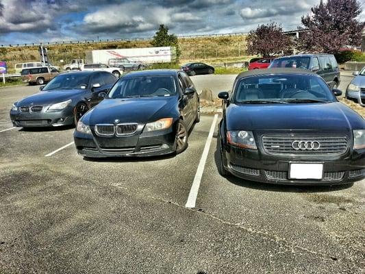 BMW & Audi Kind of Day.