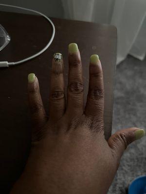 One week old nails!