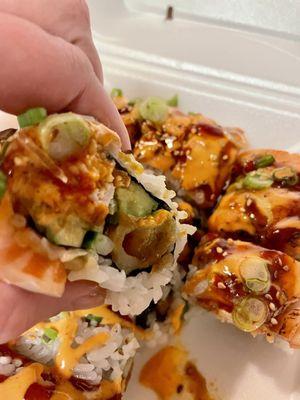 Volcano  roll