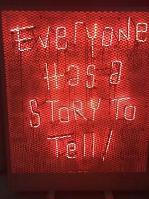 Everyone has a story to tell