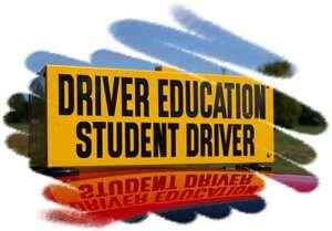 Driver Education Sign