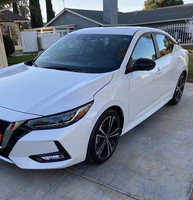 New 2021 Nissan Sentra  Purchased at Nissan of Irvine