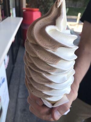 Medium soft serve @ Corner Ice Cream