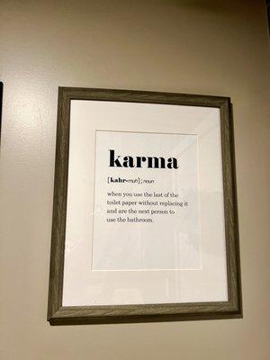 Funny bathroom sign