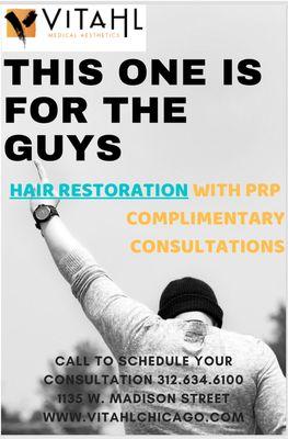 Re-grow your hair with Hair PRP